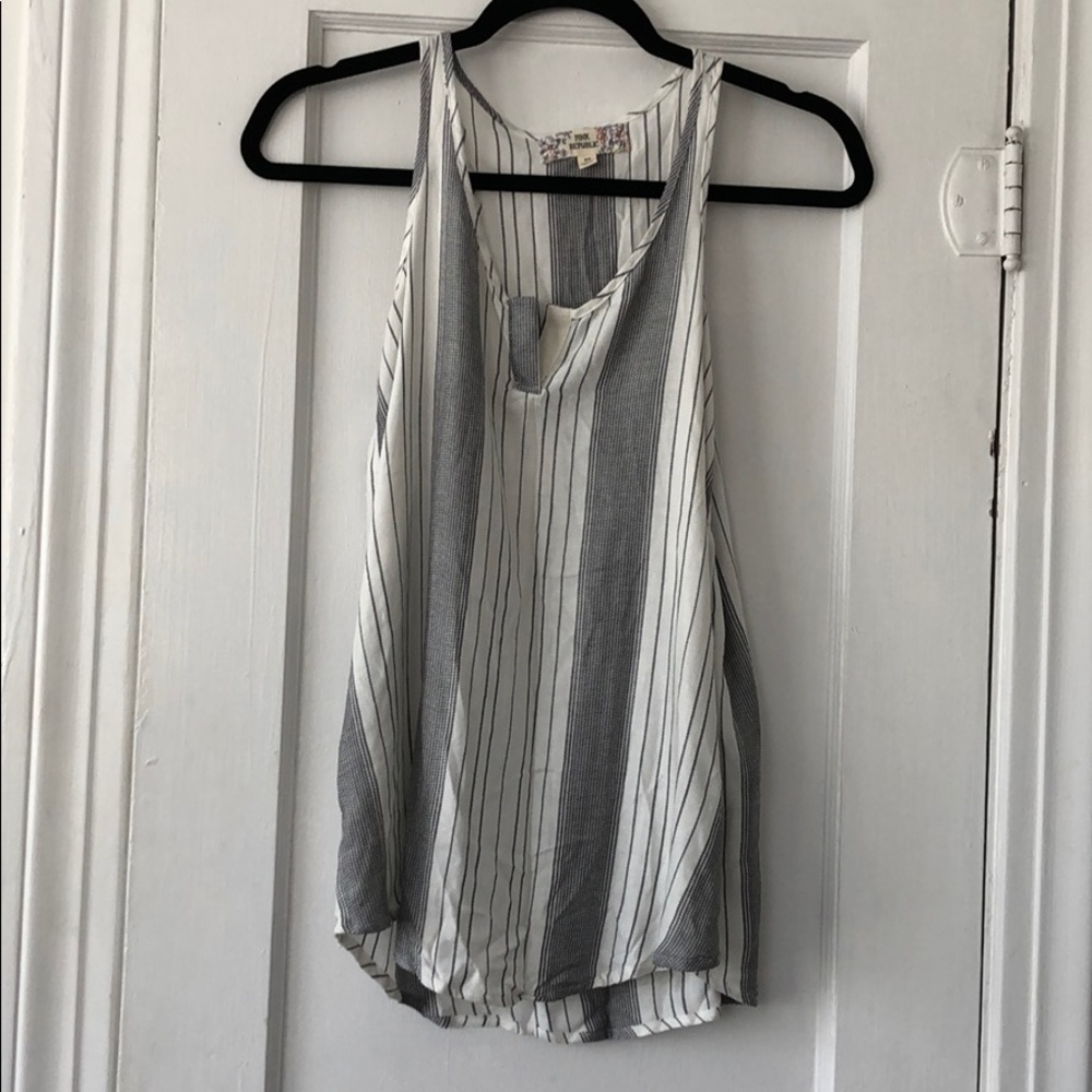 Pink Republic striped tank